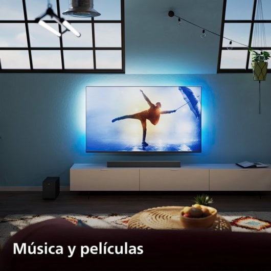 Soundbar 2.1 Philips TAB5308 con subwoofer wireless