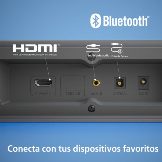 Philips TAB5308/10 Barra de Som 2.1 com Subwoofer Sem Fios