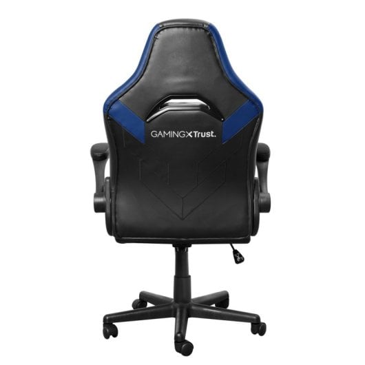 SEDIA DA GAMER TRUST GXT 703 NERO/BLU 25129 CLASSE 4 SOLLEVAMENTO A GAS BRACCIOLO PIEGHEVOLE BLOCCO INCLINAZIONE Max. 140Kg