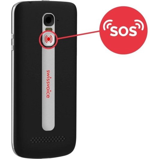 Swissvoice S510-M 4G 2GB 16GB 5.5" Preto