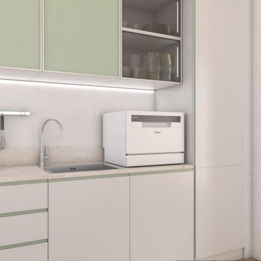 Lavastoviglie compatta rapida Candy CP 6E51LW