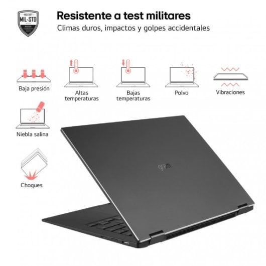 LG Gram Pro 2 en 1 14T90S-G.AA75B Intel Evo Core Ultra 7 155H/16GB/512GB SSD/14" Táctil