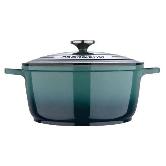 Casserole BERGNER Excalibur Grey 28 Cm – Aluminium Fondu, Compatible Induction, Revêtement Intérieur Crème, Bouton En Inox