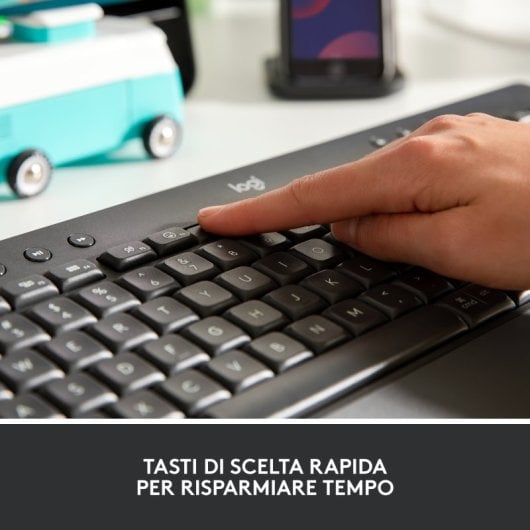 Logitech Signature K650 Teclado Inalámbrico Bluetooth Grafito Teclado Italiano