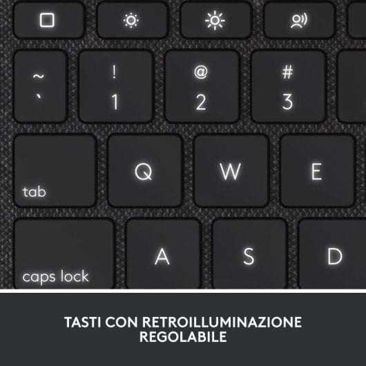 Logitech Combo Touch Funda con Teclado Extraíble Oxford Gris para iPad 10th Generación Layout Italiano