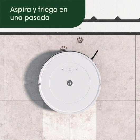 Aspirador Robô com Mopa iRobot Roomba Combo Essential Navegação por Sensores 2.600Pa Controlo por Voz