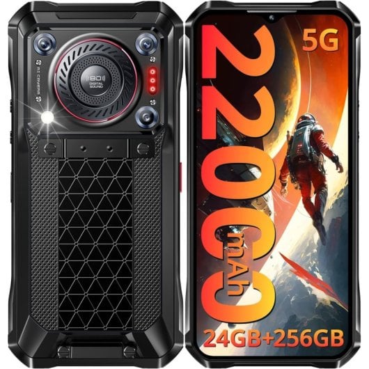 Oukitel WP33 Pro 5G 24/256GB Schwarz entsperrt