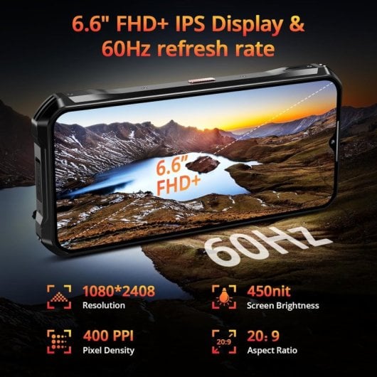Oukitel WP33 Pro 5G 24/256GB Schwarz entsperrt