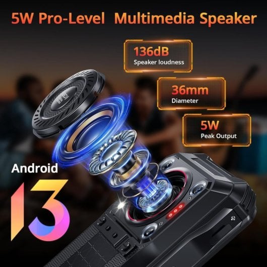 Oukitel WP33 Pro 5G 24/256GB Schwarz entsperrt