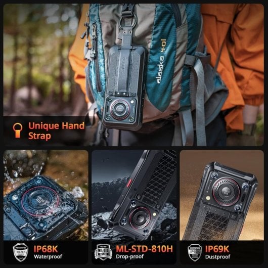 Oukitel WP33 Pro 5G 24/256GB Schwarz entsperrt