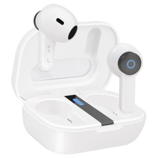 TooQ Bender TQBWH-0031W Auriculares Bluetooth com caixa de Carga Branco