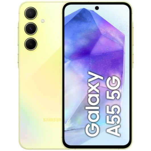 Samsung Galaxy A55 5G 16,8 cm (6.6&quot;) Doppia SIM Android 14 USB tipo C 8 GB 256 GB 5000 mAh Giallo