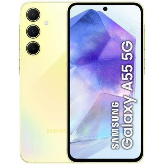 Samsung Galaxy A55 5G 8GB 256GB Amarillo 6.6" Dual SIM