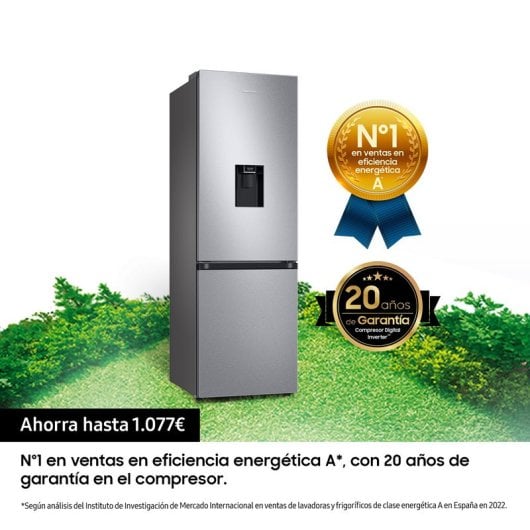 Samsung RB34C632DSA/EF Frigorífico Combi D Acero Inoxidable
