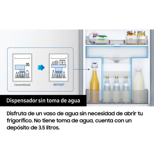 Samsung RB34C632DSA/EF Frigorífico Combi D Acero Inoxidable