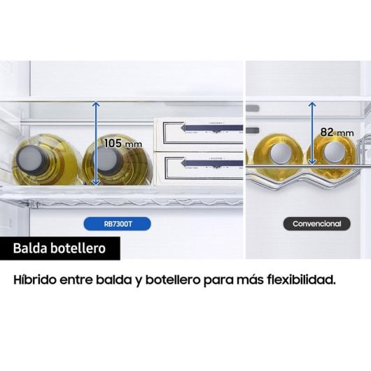 Samsung RB34C632DSA/EF Frigorífico Combi D Acero Inoxidable