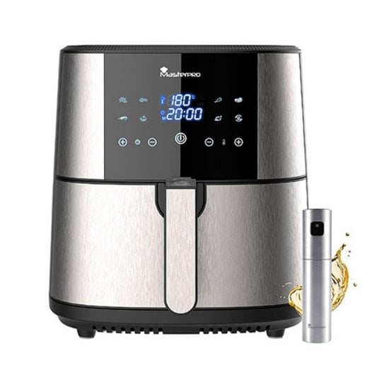 Masterpro Freidora sin Aceite 1800 W 6 L Gris Multicolor