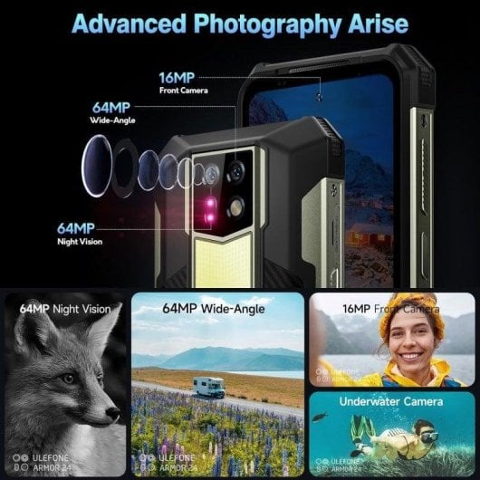 Ulefone Armor 24 4G 12GB 256GB 6.78" Nero