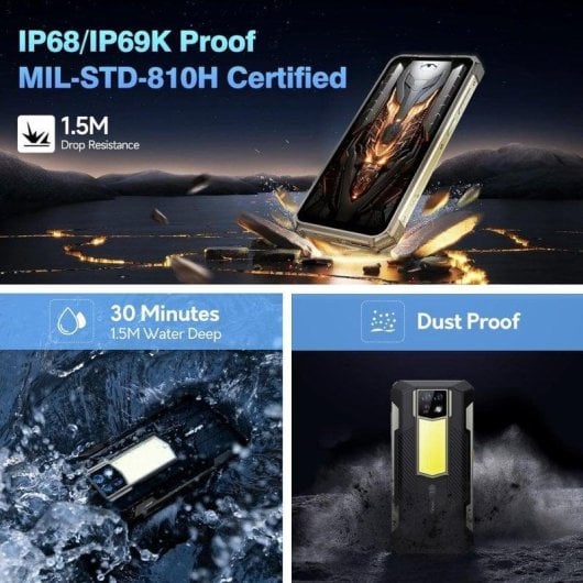 Ulefone Armor 24 4G 12GB 256GB 6.78" Nero