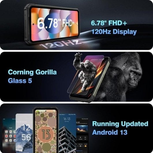 Ulefone Armor 24 4G 12GB 256GB 6.78" Nero