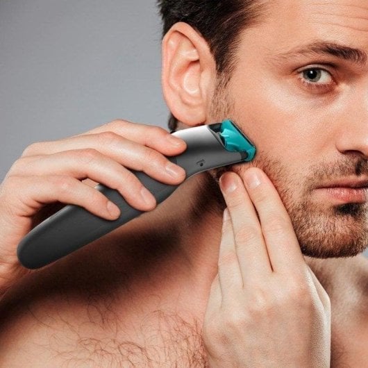 Bartschneider Cecotec Bamba PrecisionCare OneShave Kabellos 45min 1 Aufsteckkamm