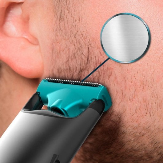 Cecotec Bamba PrecisionCare OneShave Aparador de Cabelo Sem Fios 2 em 1 Preto