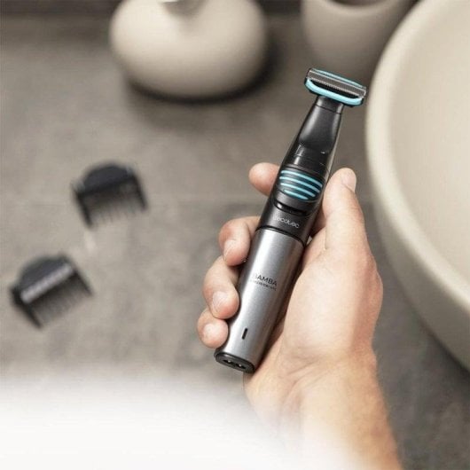 Cecotec Bamba PrecisionCare Etreme 5in1 Afeitadora Multifunción 5 en 1 Negra