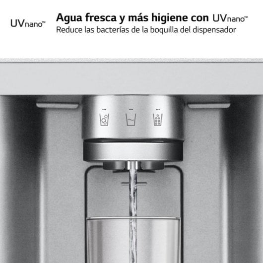 LG GMG960MBEE Frigorifero americano InstaView E Acciaio testurizzato Anti-impronta