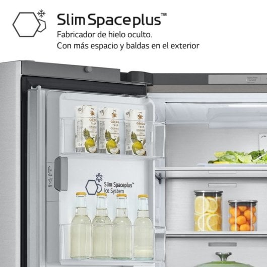 LG GMJ960MBJE Frigorífico Americano Door-in-Door E Acero Texturizado Antihuellas