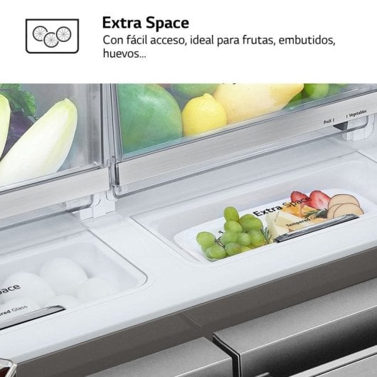 LG GML960PYBE Frigorífico Americano E Acero Inoxidable Antihuellas