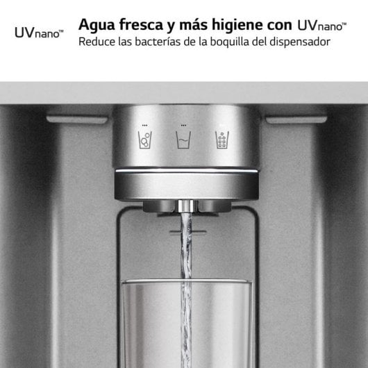 LG GML960PYBE Frigorífico Americano E Acero Inoxidable Antihuellas