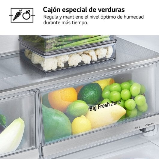 LG GML960PYBE Frigorífico Americano E Acero Inoxidable Antihuellas