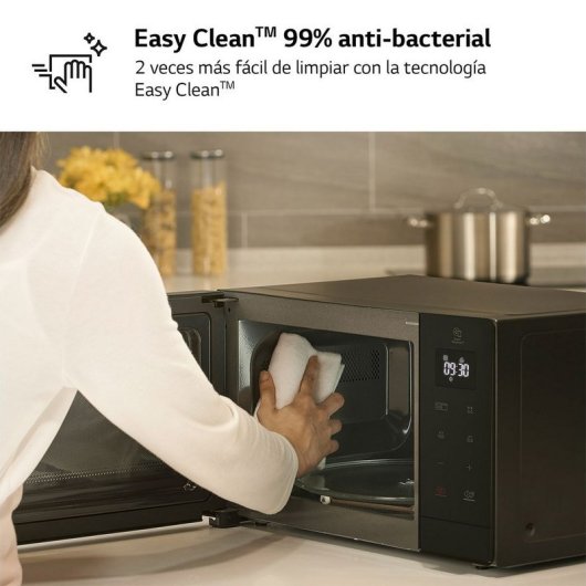 LG MH7032JAS Microondas con Grill 30L 900W Negro