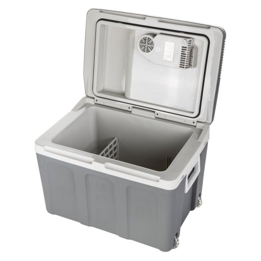 Briebe CF1155 Elektrischer tragbarer Reisekühlschrank, Auto, Camping, 40 L, 12V- und 220V-Anschluss