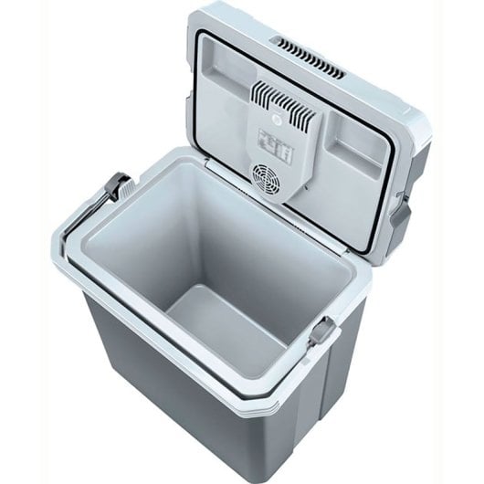 Frigo elettrico portatile Briebe CF1152 per viaggi, auto, campeggio, 24 L, connessione 12 V e 220 V, raffredda