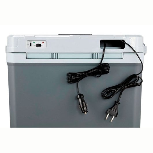 Frigo elettrico portatile Briebe CF1152 per viaggi, auto, campeggio, 24 L, connessione 12 V e 220 V, raffredda
