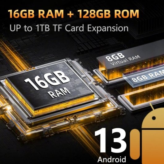 Oukitel WP23 Pro 16GB/128GB/6.52" Laranja