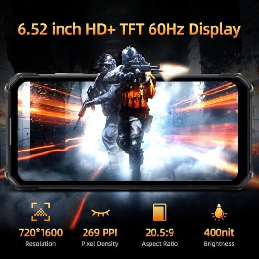 Oukitel WP23 Pro 16GB/128GB/6.52" Laranja