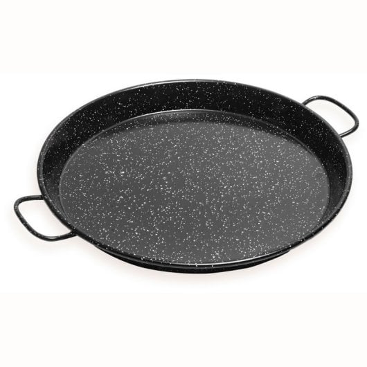 Briebe Pan46 Briebe Paellera Valenciana Esmaltada 46cm, Amtiadherente 12 Raciones De Paella, Gas, Ho