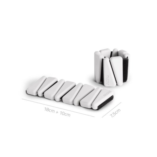 Fitfiu Rectangular Wrist Muñequeras Con Peso De 0,5kg