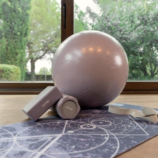 Pack De Yoga Kitwell-600 Lila Fitfiu Fitness