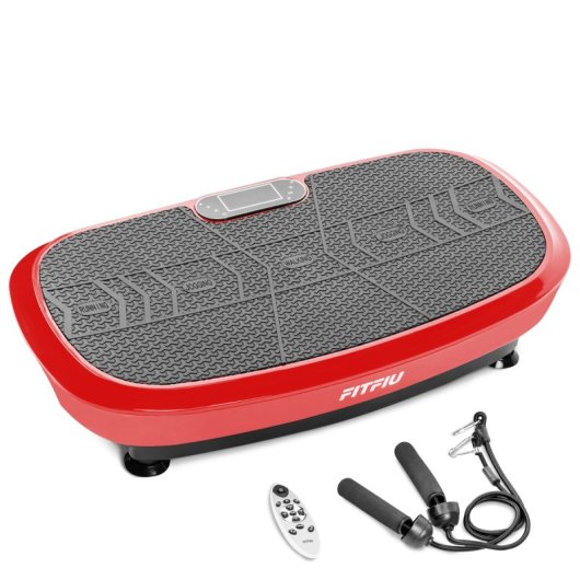 Fitfiu Pv-200 Roja Plataforma Vibratoria Con 180 Velocidades