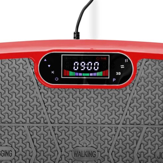 Fitfiu Pv-200 Roja Plataforma Vibratoria Con 180 Velocidades