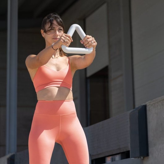 Fitfiu Triangular Kettlebell Pesa Rusa De 3,2kg