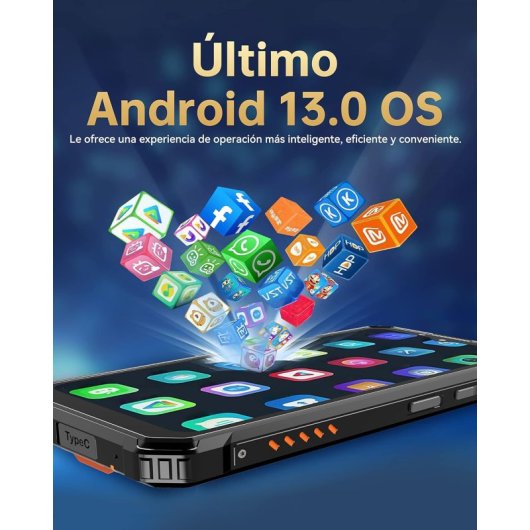 Oukitel WP23 7/64GB Negro Libre