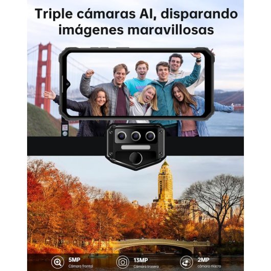 Oukitel WP23 7/64GB Negro Libre