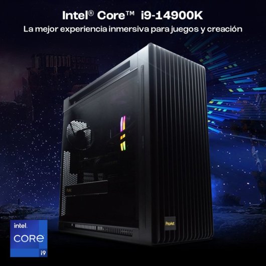 PcCom Studio Intel Core i9-14900K / 64GB / 2TB SSD / RTX 4080 SUPER + Windows 11 Pro