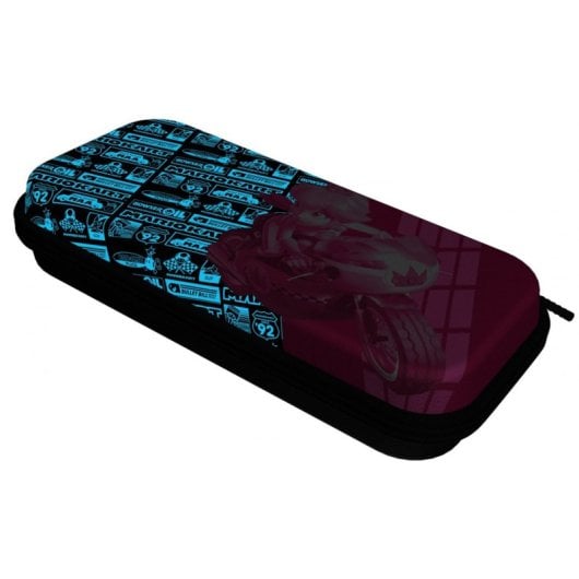 Estojo de viagem PDP Glow Grand Prix Peach para Nintendo Switch