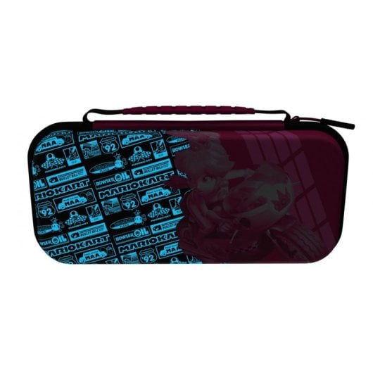 Estojo de viagem PDP Glow Grand Prix Peach para Nintendo Switch