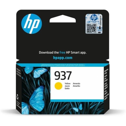 Original HP 937 Tintenpatrone Gelb